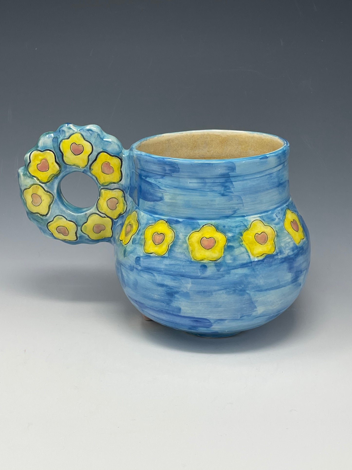 Puffy Daisy Mug