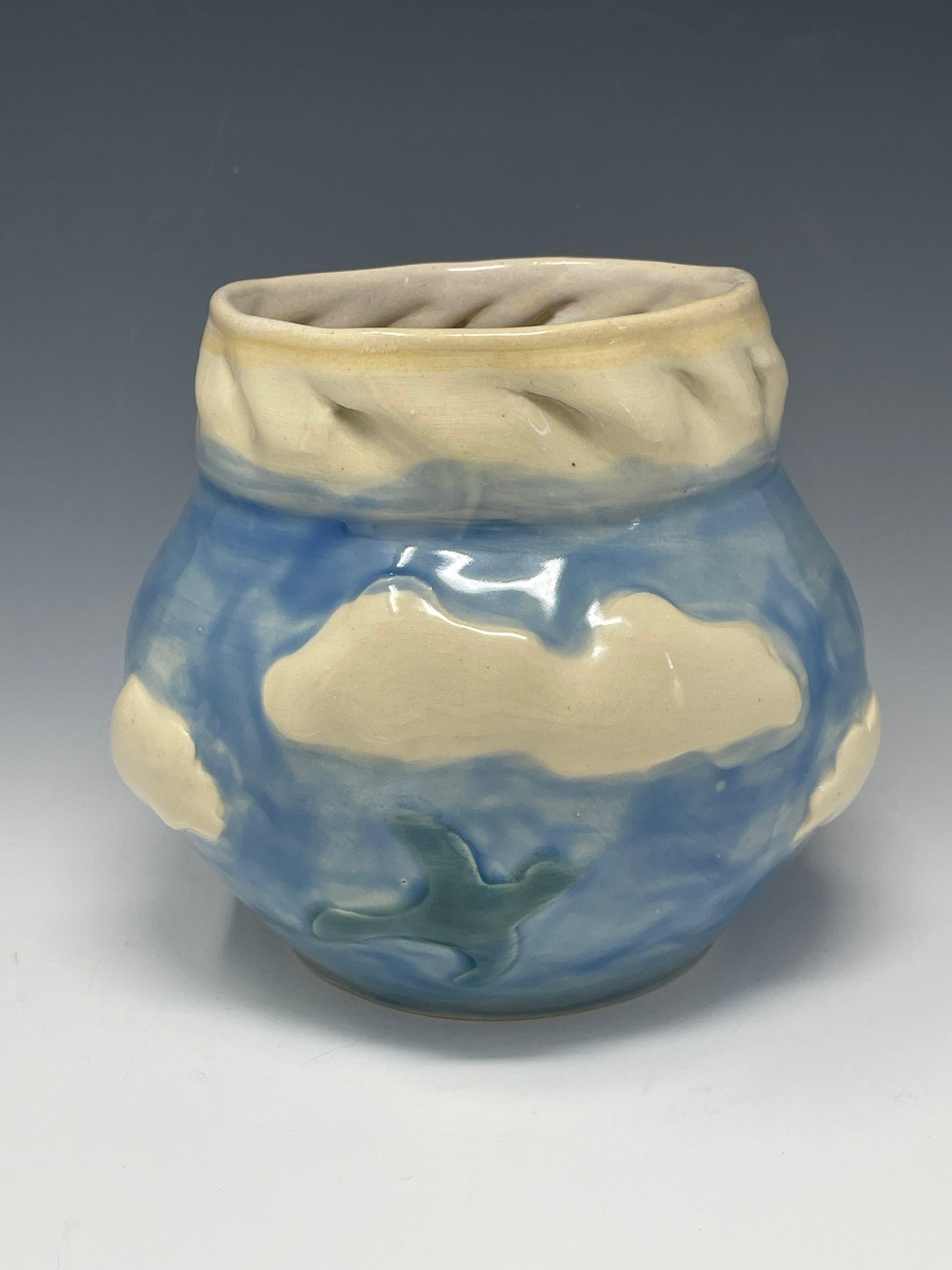 Cloudy Puffy Mug