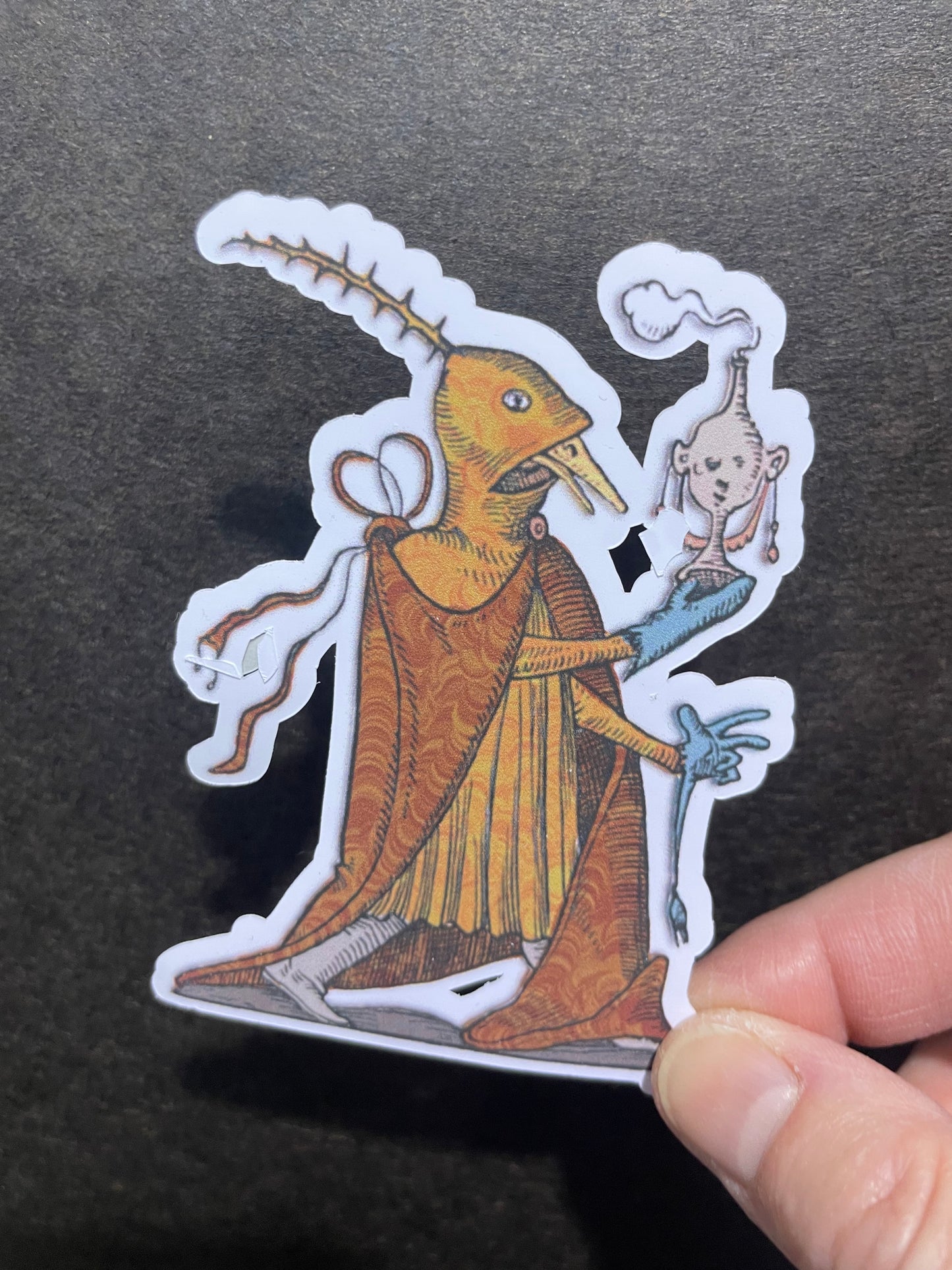 Incense Pot Wanderer Sticker