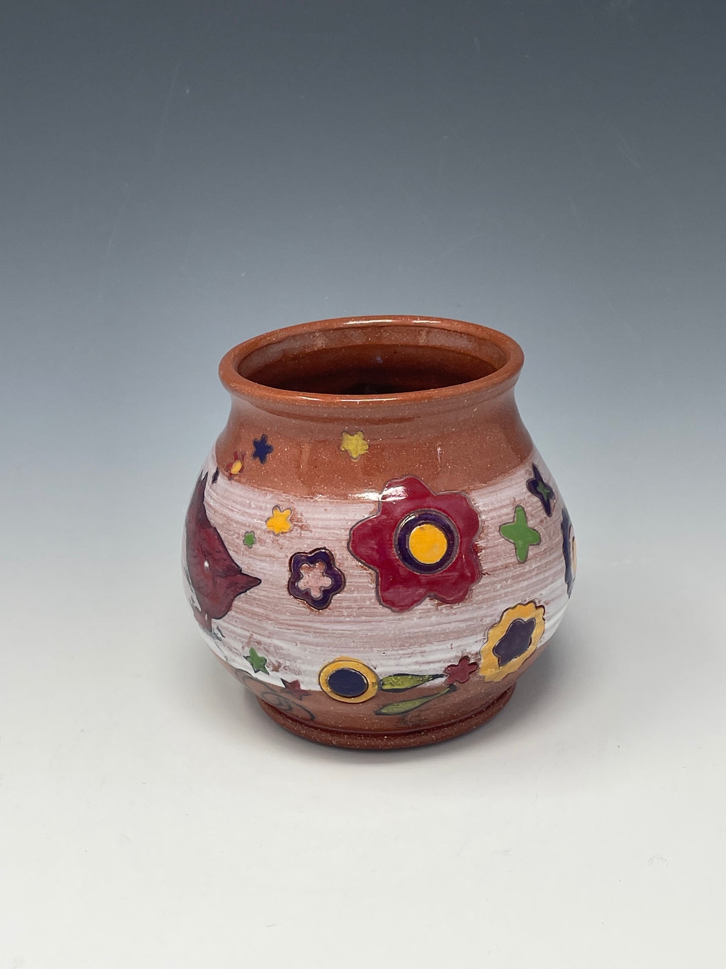 Goose-Wolf Brown Collage Tasting Cup