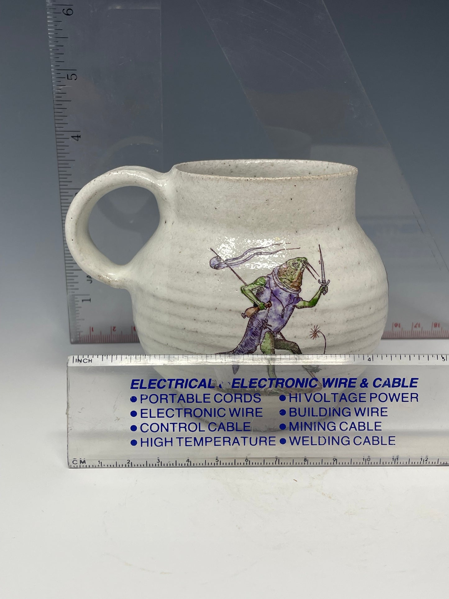 Stockings Fish Swordsman Mug