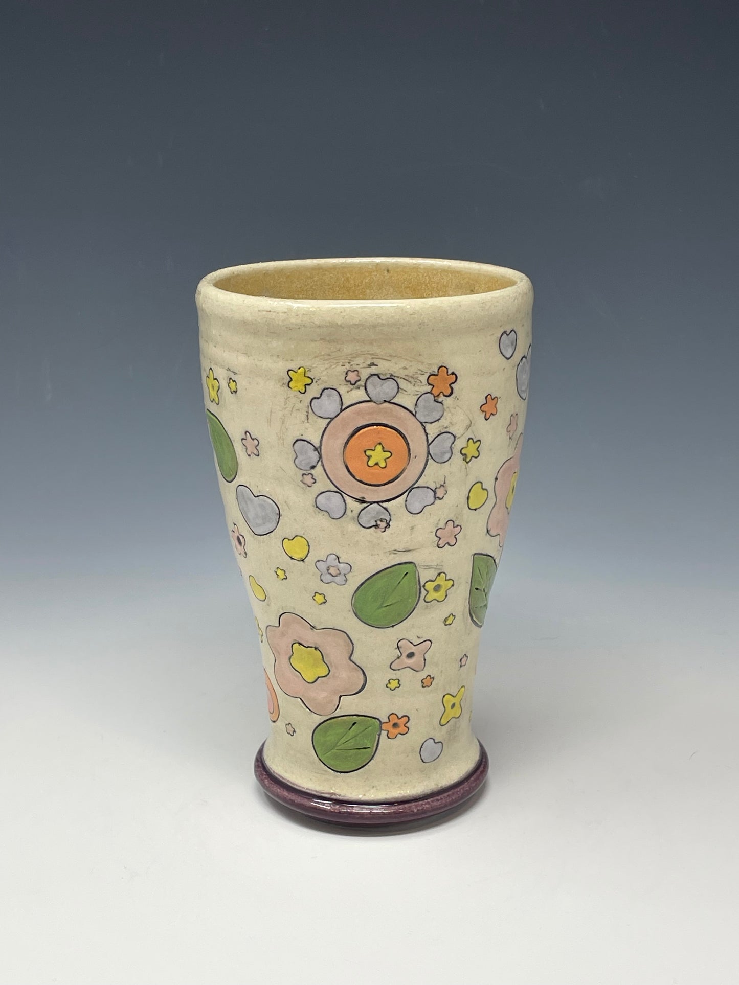 Pastel Flower Tumbler