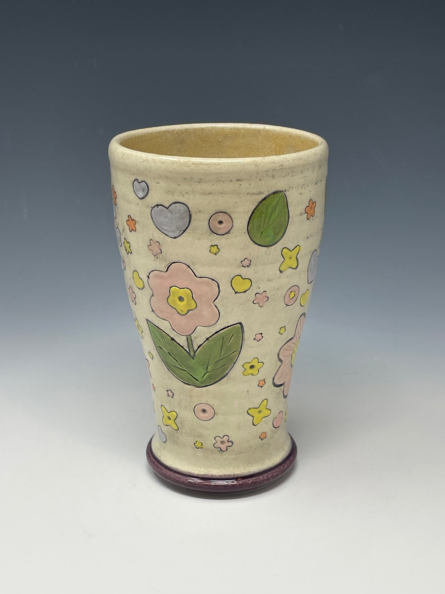 Pastel Flower Tumbler