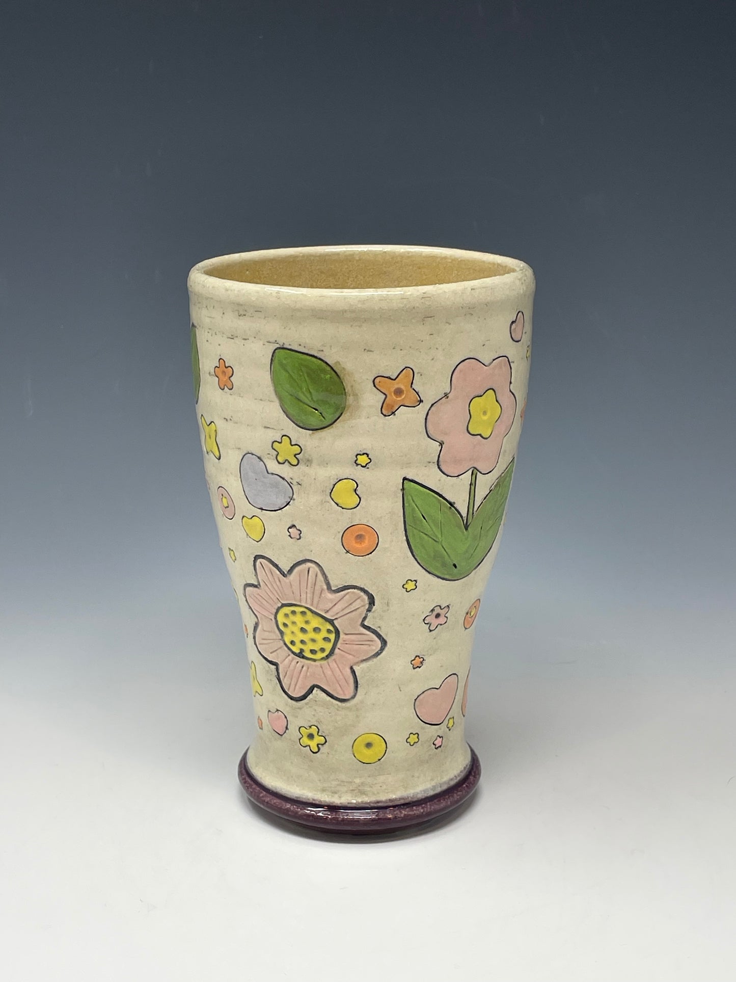 Pastel Flower Tumbler