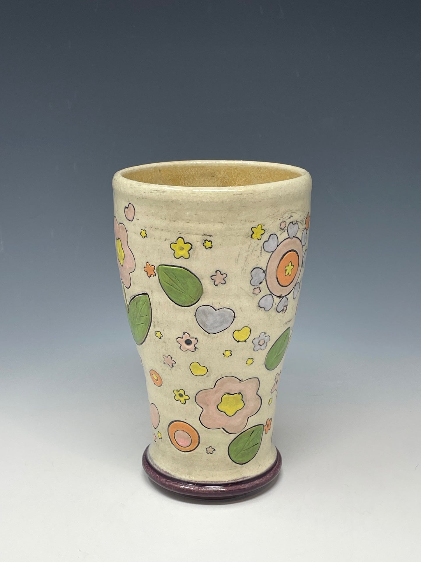 Pastel Flower Tumbler
