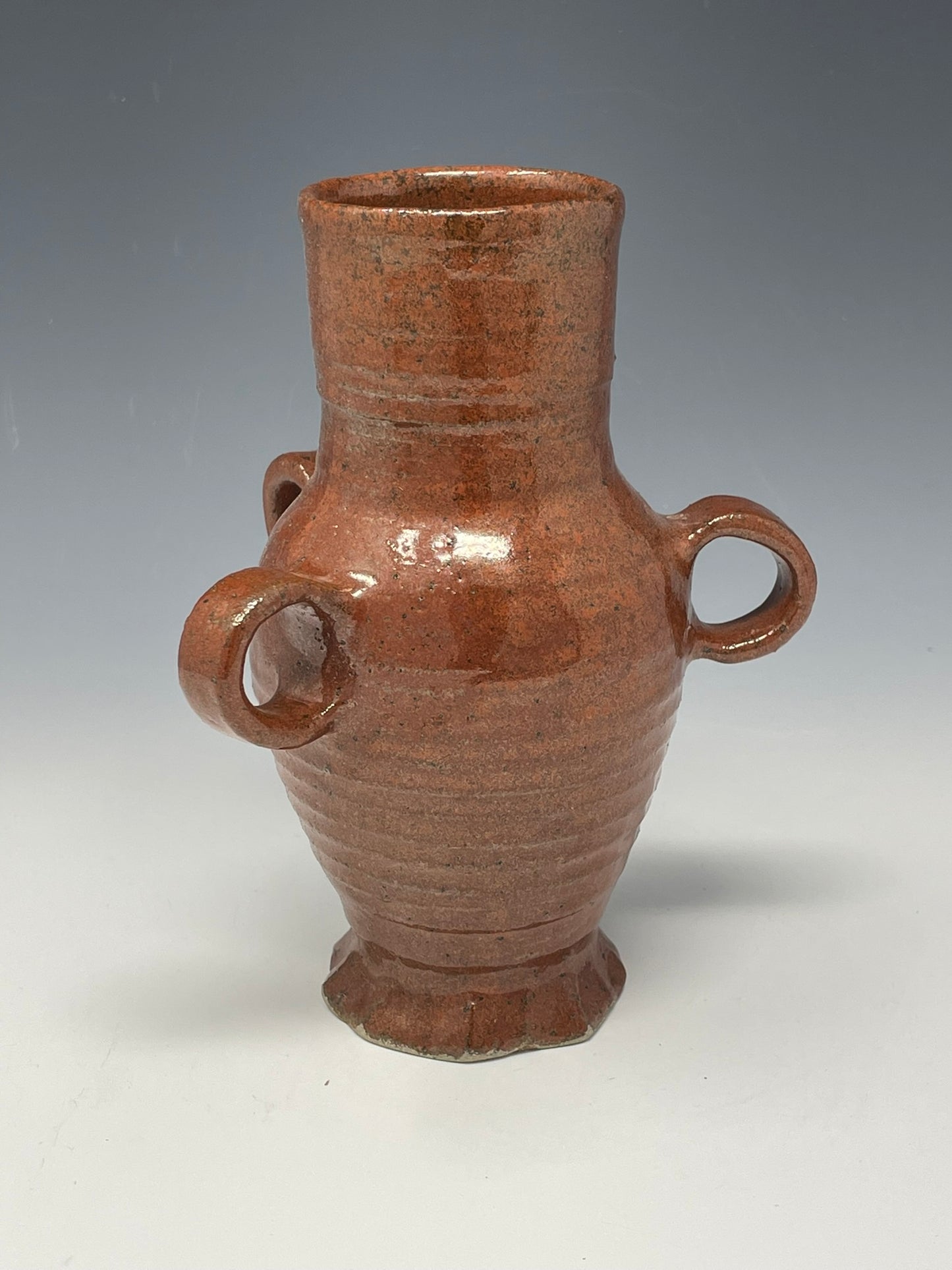 3-Handled Straight Medieval Drinking Jug
