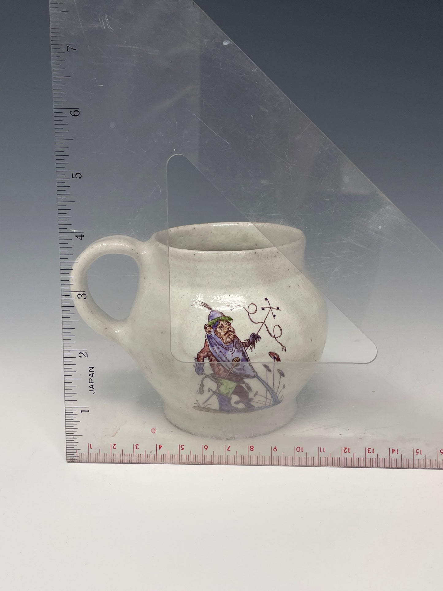 Blue & Purple Bear Hoggle Drummer mug