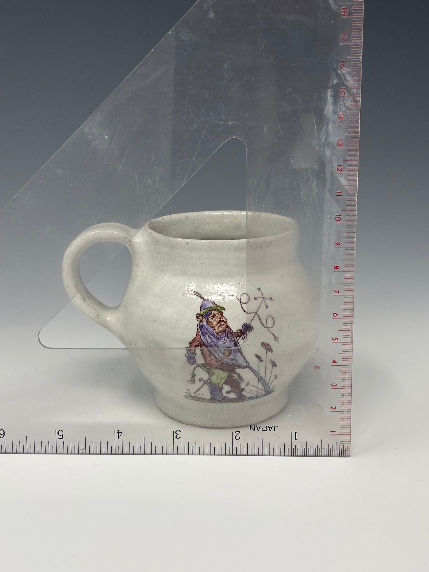 Blue & Purple Bear Hoggle Drummer mug