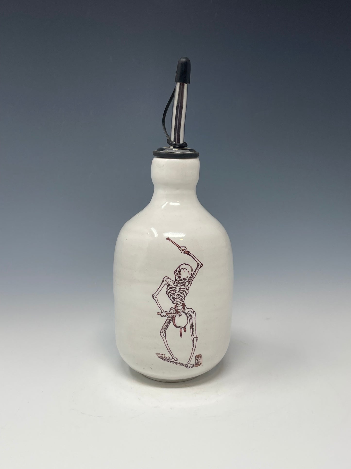 Blue & Green Drummer Oil bottle