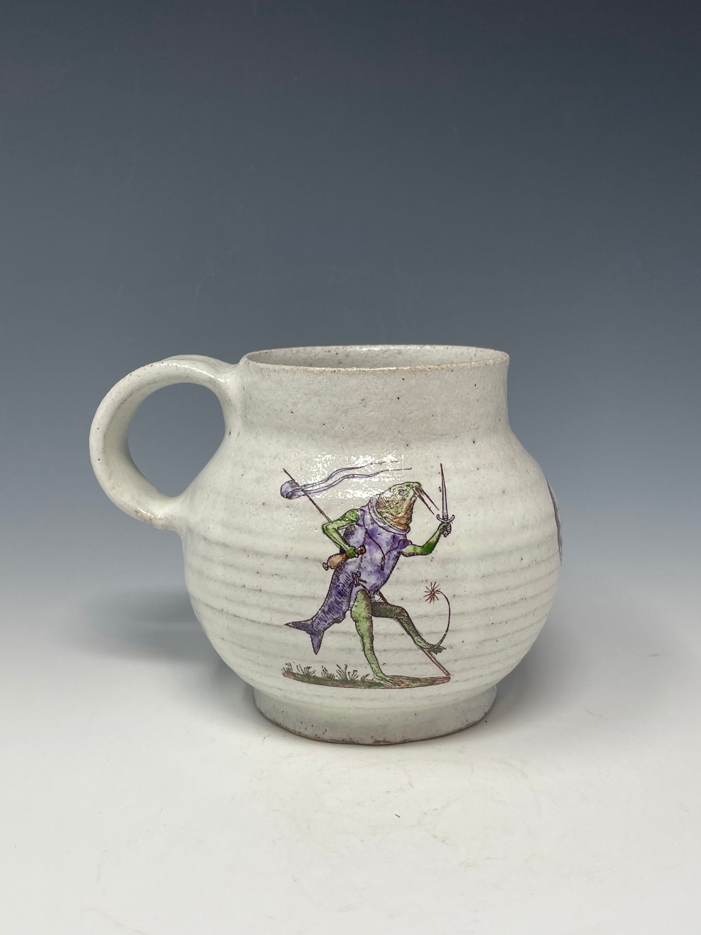 Stockings Fish Swordsman Mug