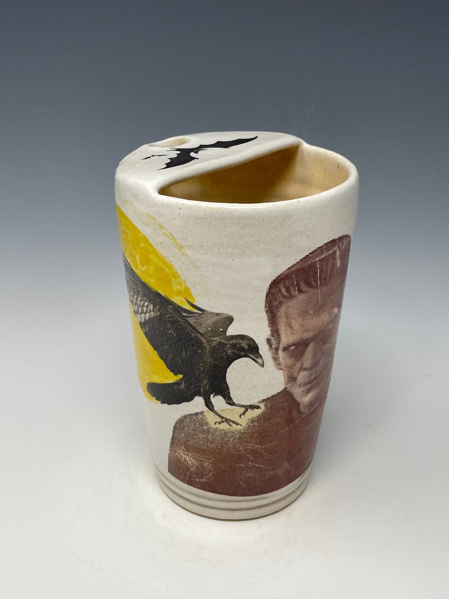 Victor’s Monster with Bats & Raven Travel Cup