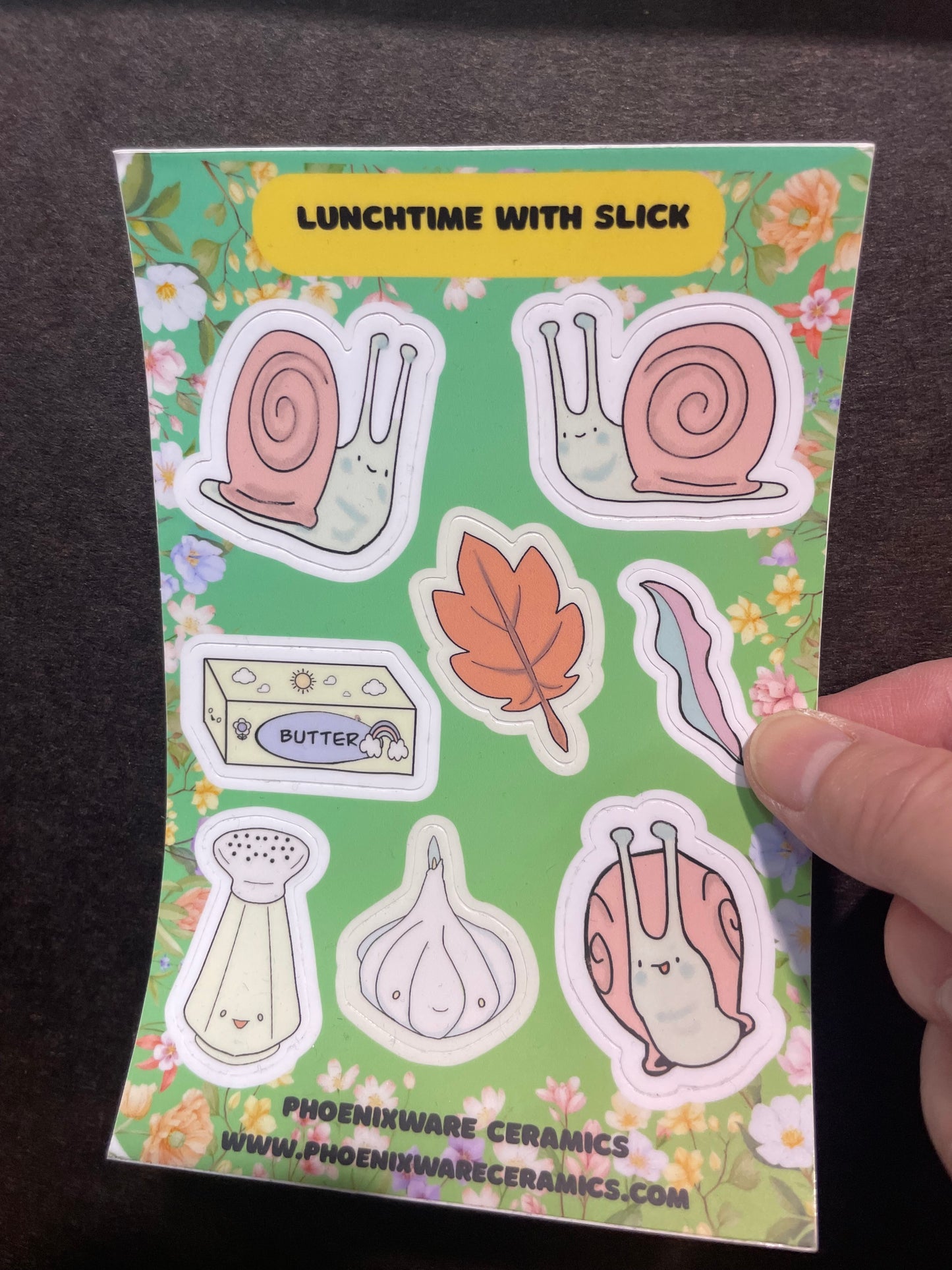 Lunchtime with Slick Sticker Sheet