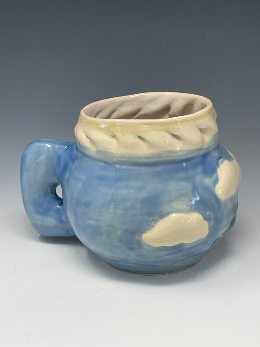 Cloudy Puffy Mug