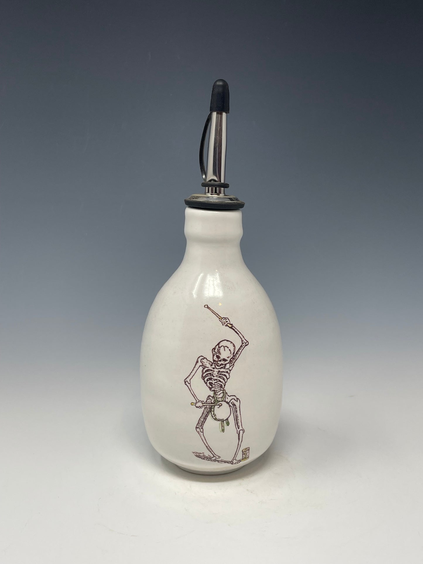 Purple & Green Brewer Bear Oil Bottle