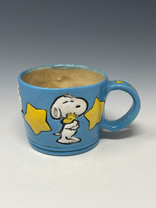 Friendly Beagle with Stars