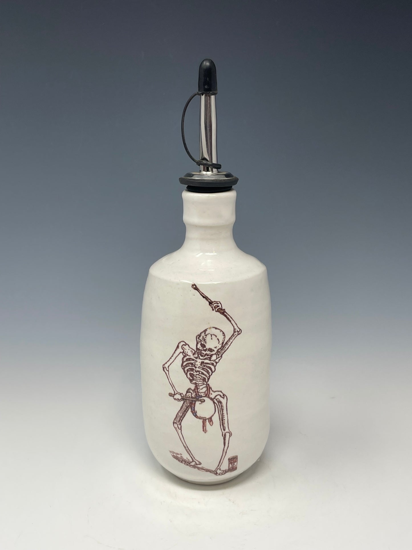 Purple & Red Brewer Bear Oil Bottle