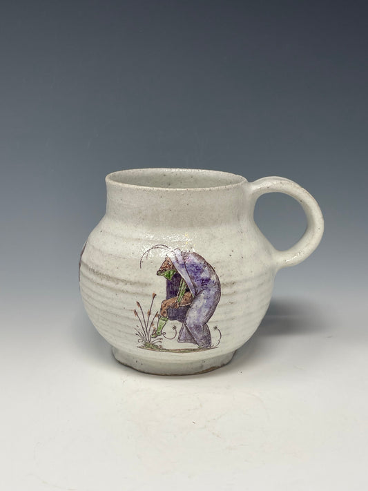 Stockings Fish Swordsman Mug