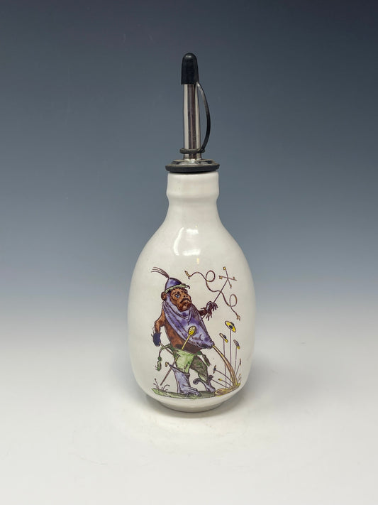 Purple & Green Brewer Bear Oil Bottle
