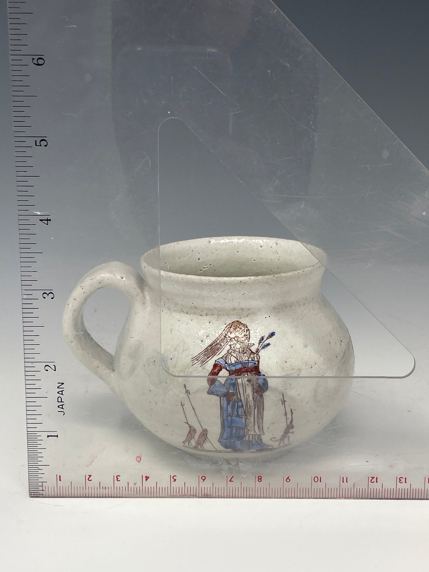 Blue Damsel and Snail Mug
