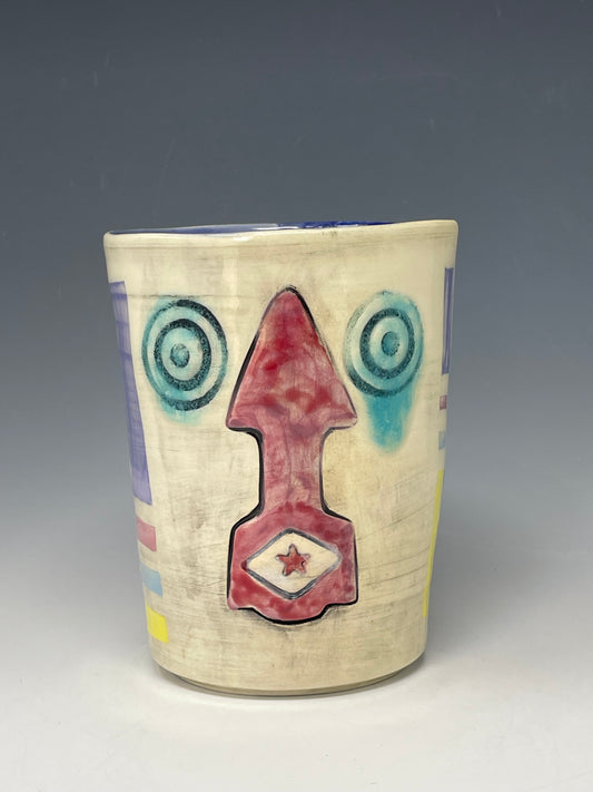 Arrow Face & ClownTumbler